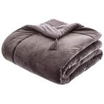 Плед 80/180 см Atmosphera, серый - фото