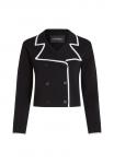 Кардиган KARL LAGERFELD Cardigan, Black/White/Black - фото 4
