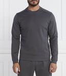 Свитшот мужской Boss Green Salbo однотонный, черный - фото