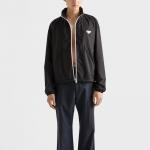 PRADA Куртка с логотипом треугольник, Black - фото 3