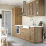 Дверь, дуб, 40х80 см IKEA Vedhamn - фото 3