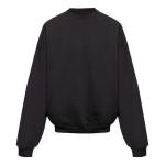 Свитер care label creweneck sweatshirt 'black' Balenciaga, черный - фото