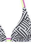 Топ бикини Buffalo Bikini top, Schwarz/Weiß/Black - фото 4