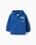 Детская толстовка с капюшоном, 100% хлопок Zippy, синий - фото