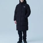 Пуховик унисекс черный Fila - фото 4