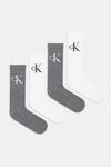 4 пары носков Calvin Klein Jeans, серый - фото