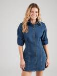 TOPSHOP Платье-рубашка 'TAYLOR' в синем дениме - фото 3