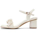 Женские сандалии на одной брезке 6 см DAPHNE, экрю - фото 6