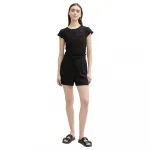 Шорты Tom Tailor Coloured Paperbag, черный - фото 5