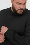 Свитер смесовой вязки "BLEND BHBLars", черный - фото 4