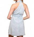 Dara джинсовое платье без рукавов с воротником Peach Love, Denim - фото 2