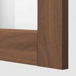 Стеклянная дверь IKEA, 30x60 см, цвет brown walnut effect - фото 3