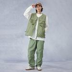 Жилет мужской Kappa, зеленый - фото 12