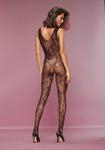 Боди PETITE FLEUR GOLD stocking Ouvert, черный - фото 2