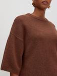 Свитер EDITED Kristine Wool, коричневый - фото 2