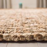 Ковер-дорожка SAFAVIEH, 61 x 671 см, Natural Fiber Collection, Natural Brown, ручной работы из джута, в стиле фермерского дома, с фактурным толстым ворсом (NF447A) - фото 4
