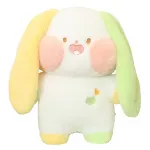 Плюшевая кукла кролик 30 см высота Fluffy bear, розовый - фото 2