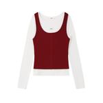 Футболка женская KIRSH, синий/белый - фото 6