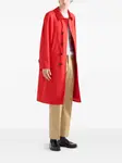 Пальто на пуговицах Prada, красный - фото 2