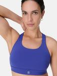 Бюстгальтер Power Medium Support бесшовный Sweaty Betty, Rich Blue - фото