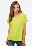 Футболка базовая LAURASØN, цвет vert citron - фото