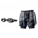 Li Ning ПОДКЛАДКА Мужские шорты для плавания, Черный - фото 7