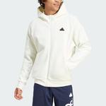 Adidas With AdiClub Z.N.E. Premium Full-Zip Hooded Track Jacket, Ecru - фото 4