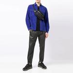 Рубашка мужская Stone Island на пуговицах, синий - фото 2