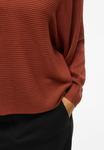 Джемпер VILA VIVILJA U-BOOT-AUSSCHNITT, Burnt Henna/Ochre - фото 4