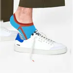 Носки Happy Short Dressed Minimal Compact No Show Blue and Orange long, синий - фото 2