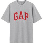 Футболка унисекс GAP, серый - фото