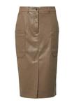 Миди юбка COMMA, Light brown - фото