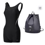 Купальник слитный One piece LINING, черный - фото 9