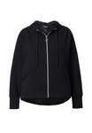 Толстовка Ulla Popken Zip-up sweatshirt, Black - фото 7
