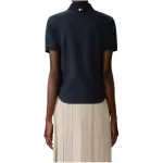 THOM BROWNE Рубашка Women's Dark Blue Lapel - фото 6