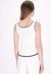 Топ DreiMaster Top, Offwhite/White - фото 3