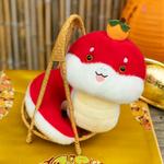 Плюшевая игрушка Ruyi Snake DUOAI, розовый - фото 5