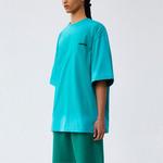 Футболка с вышитым логотипом ADER ERROR, синий - фото 9