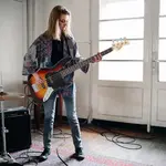 Glarry Сансет Гларри GJazz Электрическая бас-гитара - фото 9