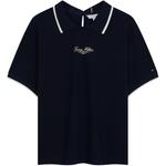 Женская поло Tommy Hilfiger, синий - фото