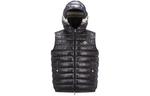 Жилет мужской черный Moncler - фото