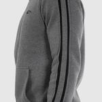 SMILODOX Мужская толстовка с капюшоном на молнии Miran Anthracite Melange - фото 5