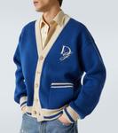 Вышитый кардиган из чистой шерсти Dolce&Gabbana, China Blue - фото 5