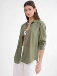 MixRay Рубашка в оливковом цвете - фото 5