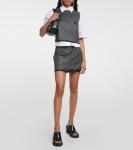 Кожаные мюли Miu Miu, Nero - фото 2