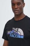 Хлопковая футболка The North Face, черный - фото 4