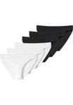 Брифы uncover by Schiesser 6 PACK BASIC, Schwarz Weiss/Multi-Coloured - фото 6