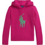 Детский свитер Polo Ralph Lauren, preppy розовый - фото