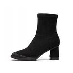 AOKANG Ботильоны женские черные - фото