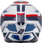 Шлем Bogotto Phantom Codex Fiberglass, White/Blue/Red - фото 9